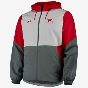 Under Armour Wisconsin Badger Rain Jacket